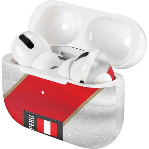 Peru Soccer Flag AirPods Skins